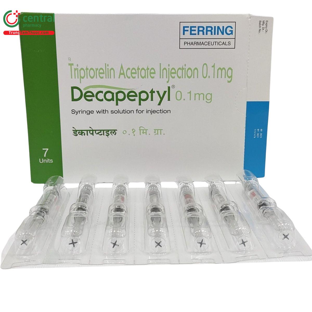 Terapia con decapeptyl per fibroma